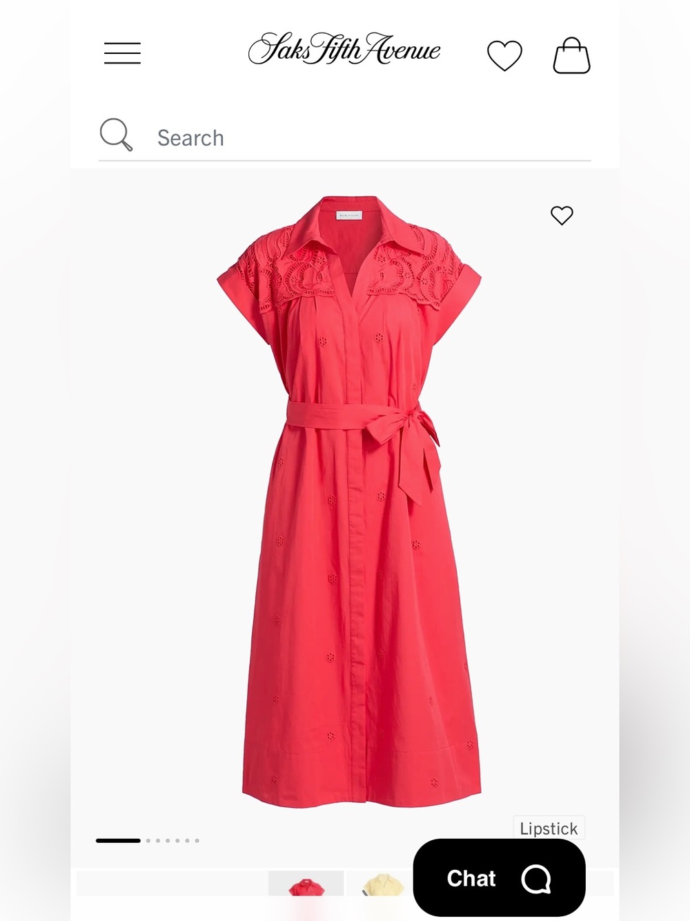 Elie Tahari Midi Cotton Dress!!!